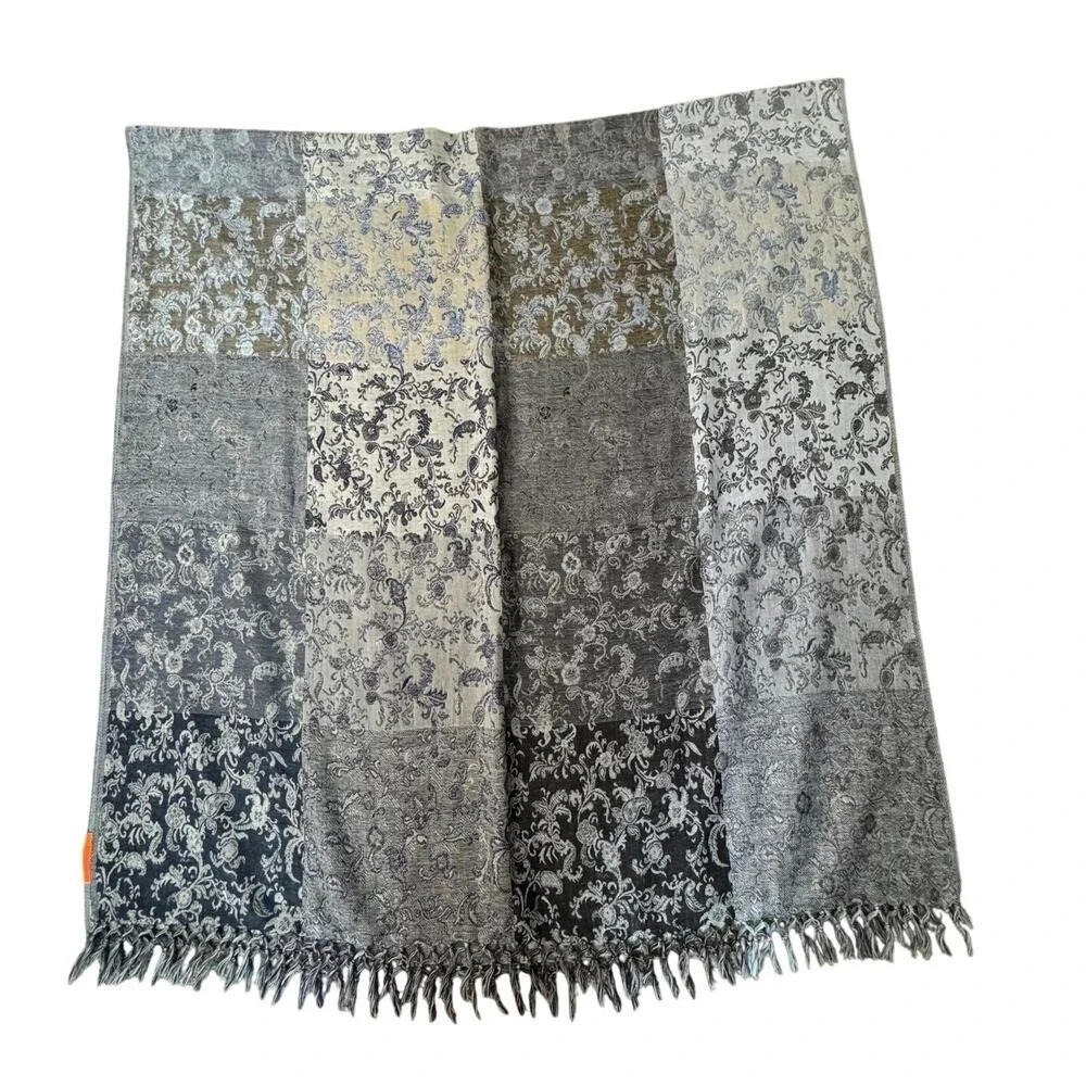 Moksha Floral/Paisley‎ Wool Scarf